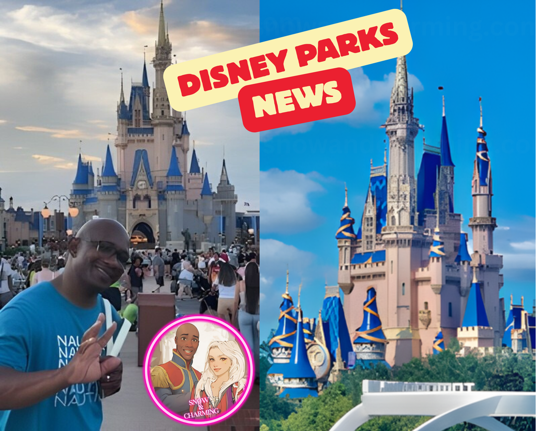 ✨ Cinderella Castle Refurb Update 🏰  Big magic is coming to Magic Kingdom!