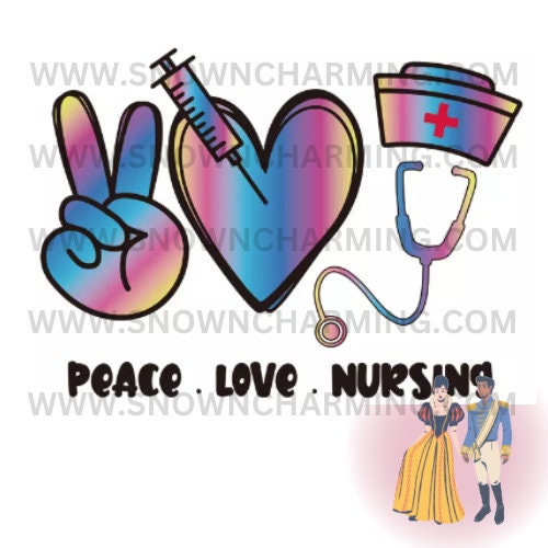 DTF NURSE Transfers, Direct To Film, Custom Transfer, Ready For Press Heat Transfers, DTF Transfer Ready To Press, Custom Transfers, Nursing