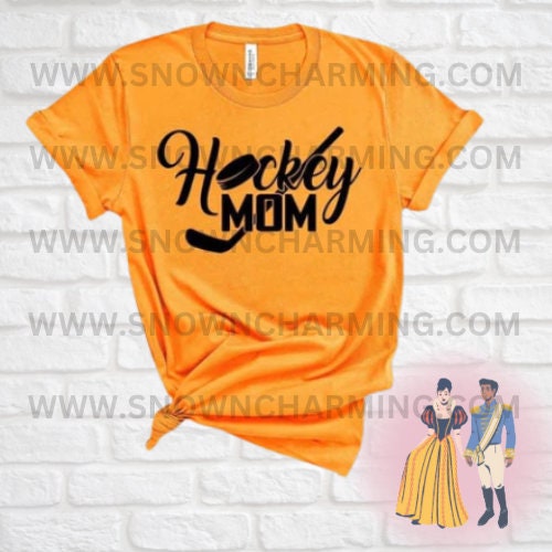 HOCKEY MOM SCREENPRINT//Screen Print Transfer//Ready To Press//Iron On Transfer//Easy Application//Cotton, Polyester, Canvas