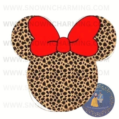 MINNIE EARS TRANSFER-No Weeding, No Cracking, No Peeling, Fast Shipping, High Quality Transfer, Iron On Transfer,  777006