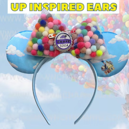 Character INSPIRED EARS Headband//Mickey Halloween Ears, Witch Doctor Ears, Minnie Ears, Costume Ears, Snow and Charming