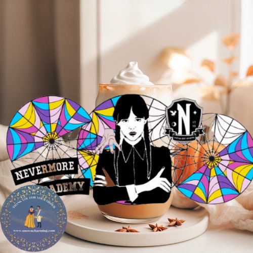 Movie Character UV DTF Cup WRAPS, No Weeding, No Fussy Vinyl! Next Day Shipping, Uv Dtf Cup Wraps