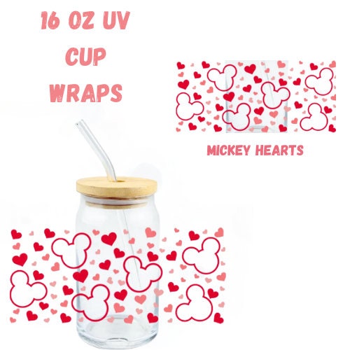 CHARACTER UV DTF Cup Wraps No Weeding, No Fussy Vinyl! Next Day Shipping, Uv Dtf Cup Wraps