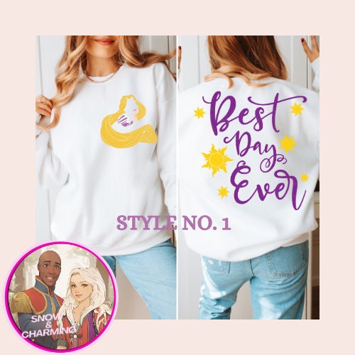 Rapunzel Sublimation TRANSFER or Shirt-Long Lasting, No peeling or cracking,Fast Shipping, Ready To Press, T-shirt or Sweatshirt