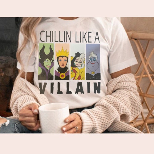 VILLAINS CHARACTER TRANSFER Dtf Transfer No Weeding, No Cracking, No Peeling, Fast Shipping, High Quality Transfer