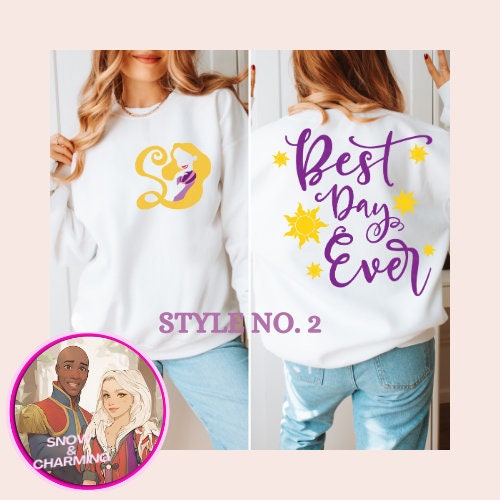 Rapunzel Sublimation TRANSFER or Shirt-Long Lasting, No peeling or cracking,Fast Shipping, Ready To Press, T-shirt or Sweatshirt