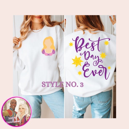 Rapunzel Sublimation TRANSFER or Shirt-Long Lasting, No peeling or cracking,Fast Shipping, Ready To Press, T-shirt or Sweatshirt
