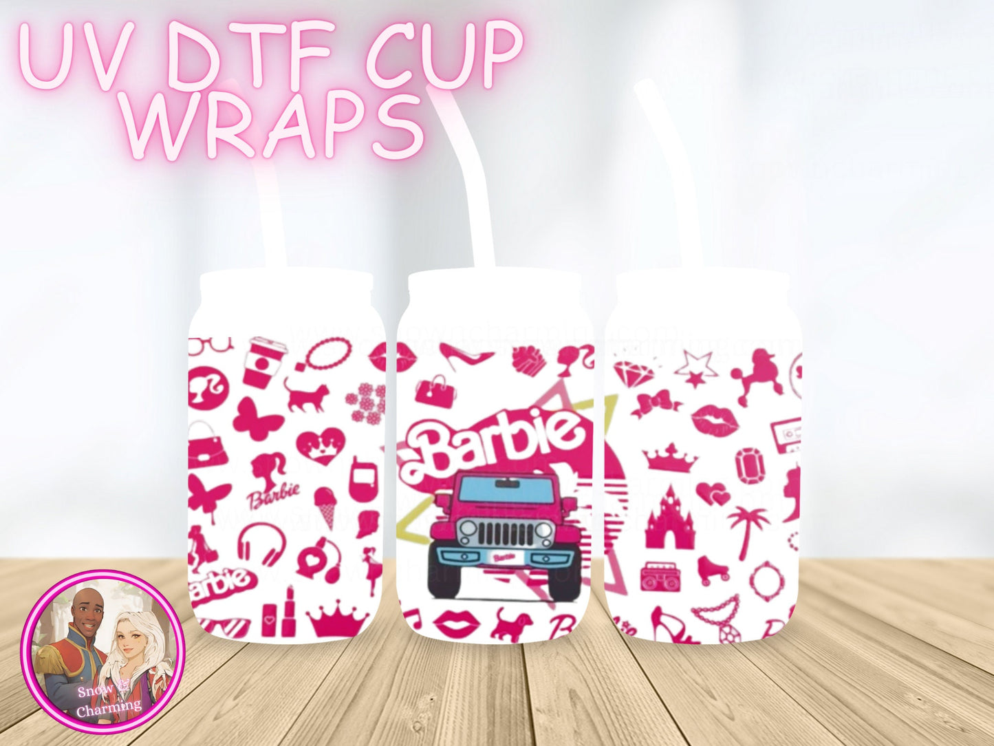 UV Dtf Cup WRAPs, No Weeding, No Fussy Vinyl! Next Day Shipping, Uv Dtf Cup Wraps,Ready To Ship Today!