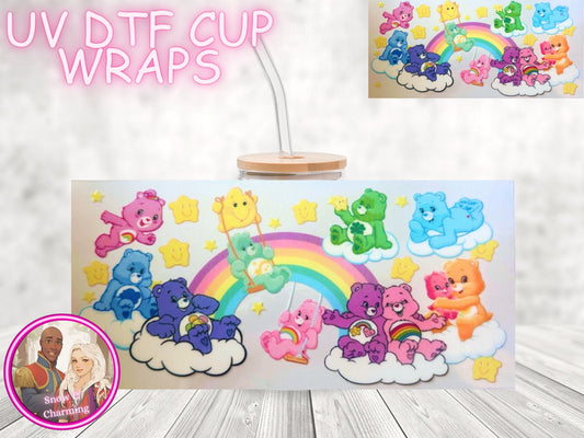 Movie Characters, Cartoon Character, Villain, Anime Characters, Classic 80's&90"s Characters, more! EASY UV DTF Cup Wraps 16oz Fast Shipping