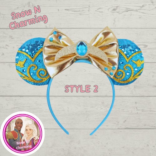JASMINE Themed Ears ,Theme Park Ears, High Quality Ears, Costume Ears, Lightweight Ears, Park Ears, Comfortable Band, FREE SHIPPING