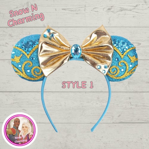 JASMINE Themed Ears ,Theme Park Ears, High Quality Ears, Costume Ears, Lightweight Ears, Park Ears, Comfortable Band, FREE SHIPPING