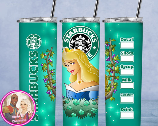 STARBIES BEAUTY Tumbler!!  20oz or 30oz Tumbler Gift For Theme Park Lover| Your Favorite Characters and Villains!! Fast Shipping