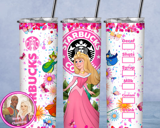 STARBIES BEAUTY 2 Tumbler!!  20oz or 30oz Tumbler Gift For Theme Park Lover| Your Favorite Characters and Villains!! Fast Shipping