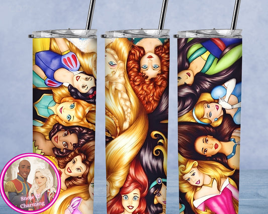 It's a PRINCESS HAIR THING Tumbler !!  20oz or 30oz Tumbler Gift For Theme Park Lover| Your Favorite Characters and Villains!! Fast Shipping